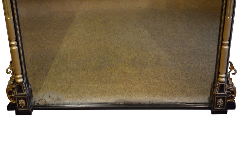 Superb Large Victorian Gilt Wall Mirror Overmantel H164cm - Image 2